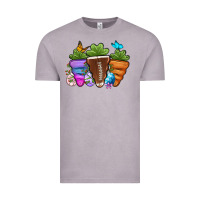 Vintage Zinc Football Easter sports carrots Vintage Tee - OliviaCreatesArt