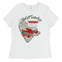 White hot teacher halen Essential Ladies Tee - PixelFlow