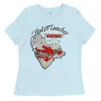 Baby Blue hot teacher halen Essential Ladies Tee - PixelFlow