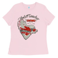 Bubblegum Pink hot teacher halen Essential Ladies Tee - PixelFlow