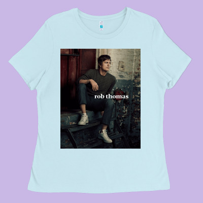Rob Thomas Ladies Tee Designed By Pixelflow