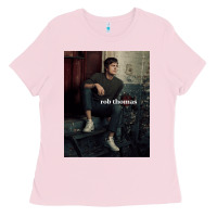 Bubblegum Pink Rob Thomas Ladies Tee - PixelFlow