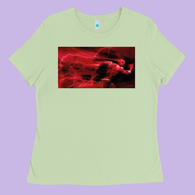 The Flash Ladies Tee Designed By Pixelflow