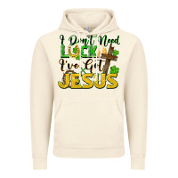 Vintage Artic i don't need luck i've got jesus Vintage Hoodie - FaDigitalArtStudio