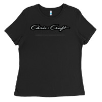 Black Chris Craft Boats Ladies Tee - PixelFlow