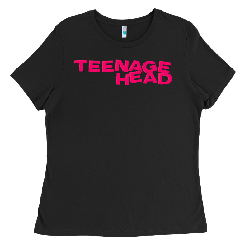 Teenage Head Print (pink) Plain Ladies Tee by PixelFlow | Teevron