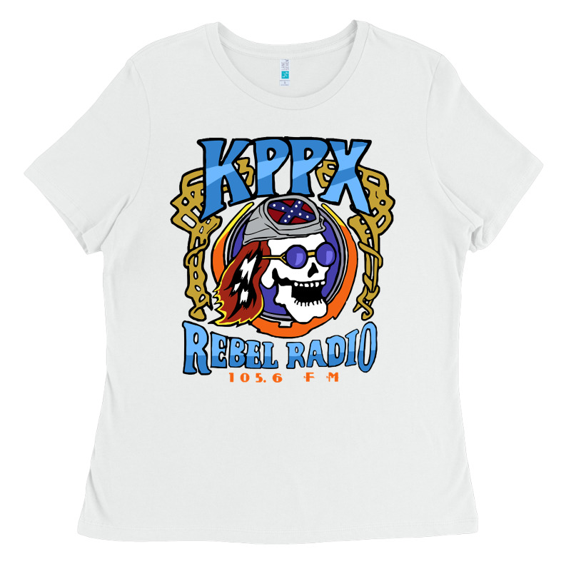 Kppx Rebel Radio Ladies Tee by PixelFlow | Teevron