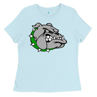 Baby Blue ashville high school, ashville bulldogs Ladies Tee - PixelFlow
