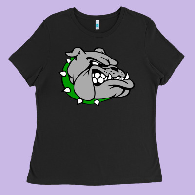 Ashville High School, Ashville Bulldogs Ladies Tee Designed By Pixelflow