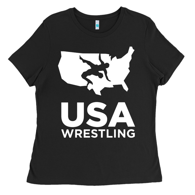 Usa Power United States Ladies Tee by PixelFlow | Teevron