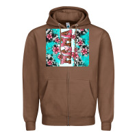 Chestnut floral mama Zipper Hoodie - AdoDesignShop