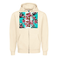 Sandshell floral mama Zipper Hoodie - AdoDesignShop