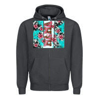 Smoke floral mama Zipper Hoodie - AdoDesignShop