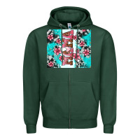 Floral Mama Zipper Hoodie | Teevron