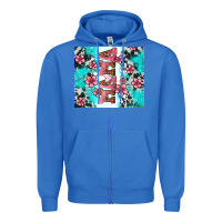 True Royal floral mama Zipper Hoodie - AdoDesignShop