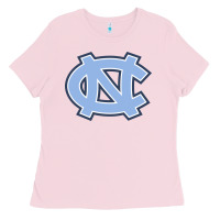 Bubblegum Pink unc tar heels Ladies Tee - PixelFlow