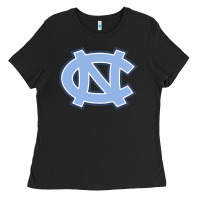 Black unc tar heels Ladies Tee - PixelFlow