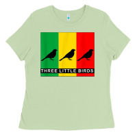 Matcha THREE LITTLE BIRDS Ladies Tee - PixelFlow