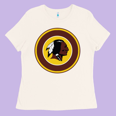 The Indian Red Skins Clasic Ladies Tee Designed By Pixelflow