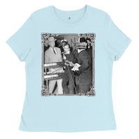 Baby Blue Lee Harvey Oswald and the Jack Ru Ladies Tee - PixelFlow