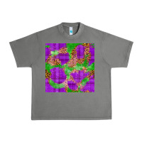Tornado Mardi Gras leopard Seamless Pattern Urban Heavy Tee - FaDigitalArtStudio