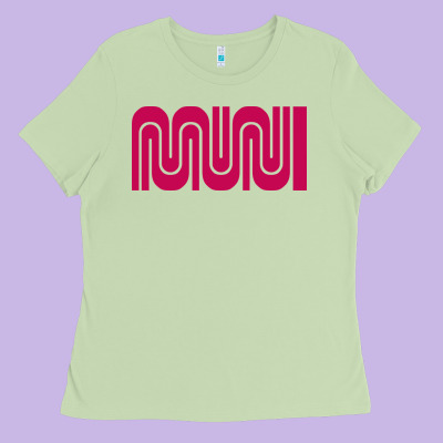 Sf Muni Bart    Muni Ladies Tee Designed By Pixelflow