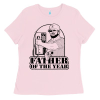 Bubblegum Pink Gary Plauche Ladies Tee - PixelFlow