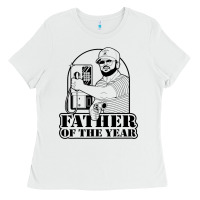 White Gary Plauche Ladies Tee - PixelFlow