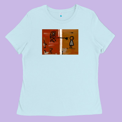It’s Always Sunny Painting Ladies Tee Designed By Pixelflow