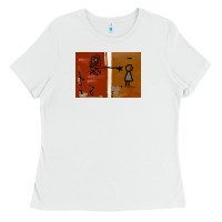 White It’s Always Sunny Painting Ladies Tee - PixelFlow