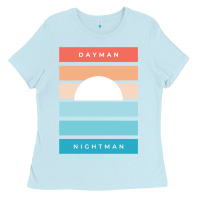 Baby Blue DAYMAN NIGHTMAN - It's Always Sunny Ladies Tee - PixelFlow