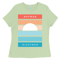 Matcha DAYMAN NIGHTMAN - It's Always Sunny Ladies Tee - PixelFlow