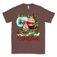 Chestnut just a girl who loves christmas Classic Tee - CowGirlArtShop