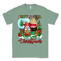 Sage just a girl who loves christmas Classic Tee - CowGirlArtShop