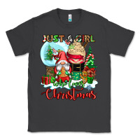 Smoke just a girl who loves christmas Classic Tee - CowGirlArtShop
