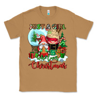 Toasted Coconut just a girl who loves christmas Classic Tee - CowGirlArtShop