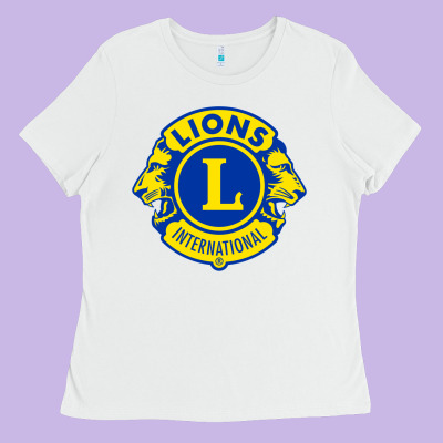 Lions Clubs International Classic Ladies Tee Designed By Pixelflow