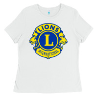 White lions clubs international classic Ladies Tee - PixelFlow
