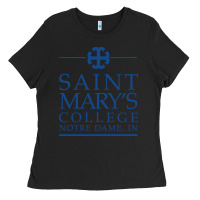 Black saint mary's college belles Ladies Tee - PixelFlow