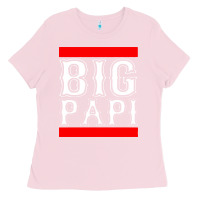Bubblegum Pink big papi Ladies Tee - PixelFlow
