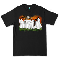 Ghost Horses Halloween Premium Tee | Teevron