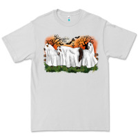 Dove Grey ghost horses halloween Premium Tee - CowGirlArtShop