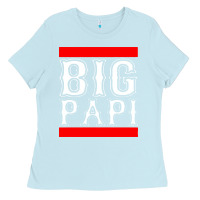 Baby Blue big papi Ladies Tee - PixelFlow