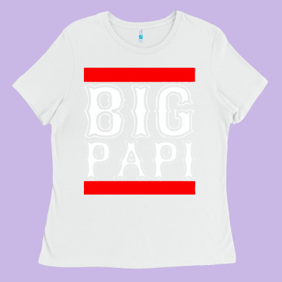 Big Papi Ladies Tee Designed By Pixelflow