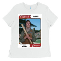White Wendy torrance vinatge baseball card Ladies Tee - PixelFlow