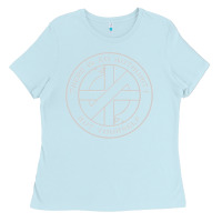 Baby Blue Crass   There Is No  Authority But Yourself Classic Ladies Tee - PixelFlow