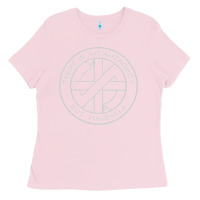 Bubblegum Pink Crass   There Is No  Authority But Yourself Classic Ladies Tee - PixelFlow