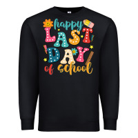 Black happy last day of school Premium Sweatshirt - JahusDesignShop