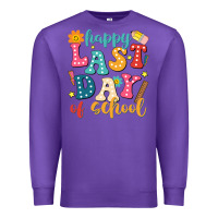 Purple happy last day of school Premium Sweatshirt - JahusDesignShop