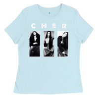 Baby Blue Cher, Cher Heart of Stone, Cher Cher Cher Cher Cher, Cher Cher Cher Ch Ladies Tee - PixelFlow